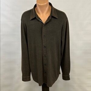 The Normal Brand long sleeve button down shirt.  XL